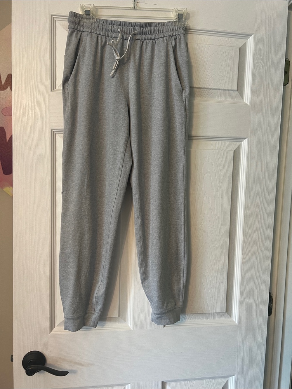 Gray Lululemon soft joggers 4 pockets